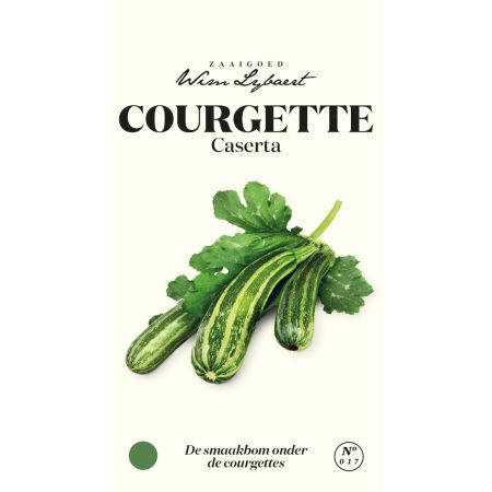 Courgette (Zucchini) - Cultivar 'Caserta' - Courgette Caserta - Wim Lybaert Zaaigoed