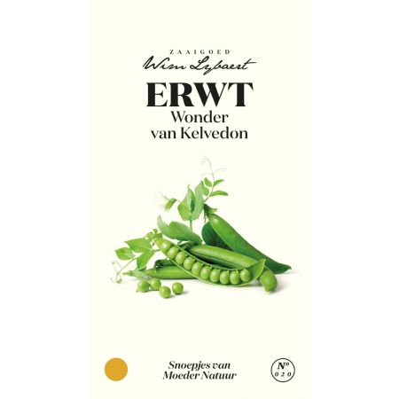 Kelvedon Wonder Pea - Erwt Wonder Van Kelvedon - Wim Lybaert Zaaigoed