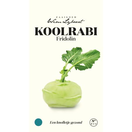 Kohlrabi 'Fridolin' - Koolrabi Fridolin - Wim Lybaert Zaaigoed