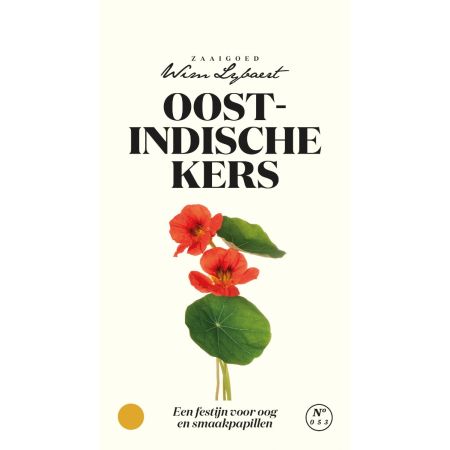 Nasturtium (Garden Nasturtium / Indian Cress) - Oost-Indische Kers  - Wim Lybaert Zaaigoed