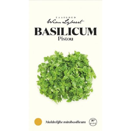 Sweet Basil - Basilicum Pistou - Wim Lybaert Zaaigoed