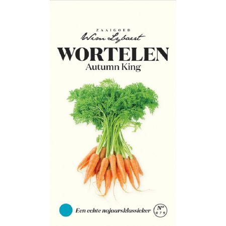 Autumn King Carrot - Wortelen Autumn King - Wim Lybaert Zaaigoed
