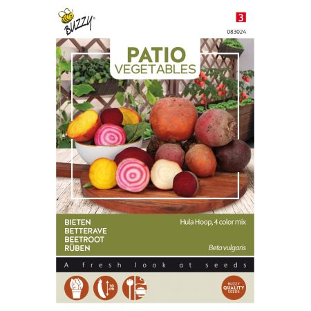 Beet (Beetroot) - Buzzy Patio Veggies, Biet Hula Hoop