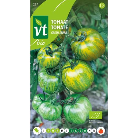 Green Zebra Tomato - Tomaat Green Zebra Bio