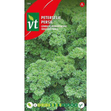 Curly Parsley (Dark Green Curled Parsley) - Peterselie Gekrulde Donkergroene