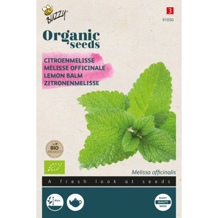 Lemon Balm (Melissa Officinalis) - Buzzy Organic Citroenmelisse  (BIO)