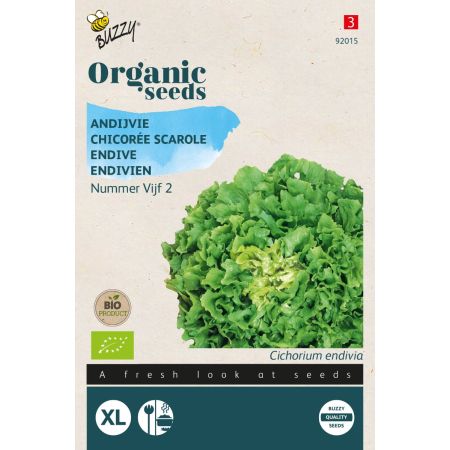 Endive (Escarole) - Buzzy Organic Andijvie Nummer Vijf 2 (BIO)