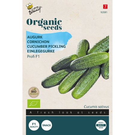 Pickling Cucumber (Gherkin) - Buzzy Organic Augurk Profi F1 (BIO)