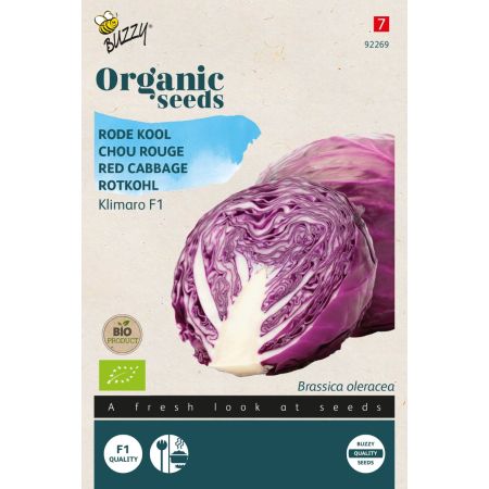 Red Cabbage - Buzzy Organic Rode Kool Klimaro F1 (BIO)