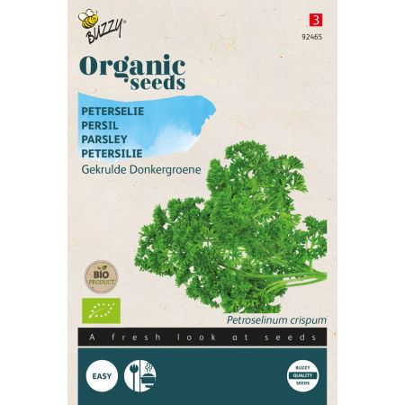 Curly Parsley - Buzzy Organic Peterselie Gekrulde Donkergroene  (BIO)