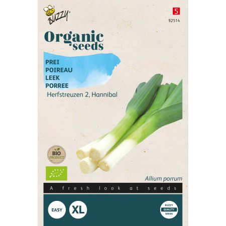 Buzzy Organic Leek Autumn Giant 2 Hannibal - Bio