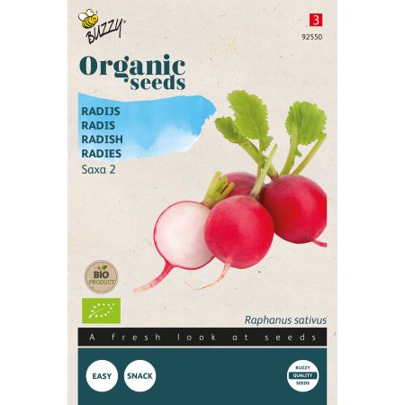 Buzzy Organic Radish Saxa 2 - Bio