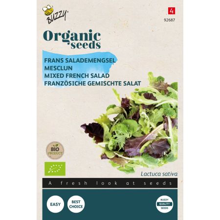 Buzzy Organic French Mixed Salad - Bio