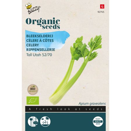 Buzzy Organic Ribbed Celery Tall Utah 52/70 - Bio