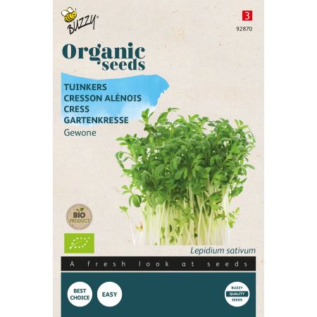 Buzzy Organic Garden Cress Simple - Bio
