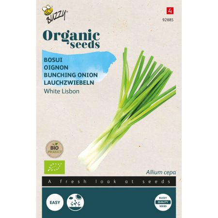 Buzzy Organic White Lisbon spring onions - Bio