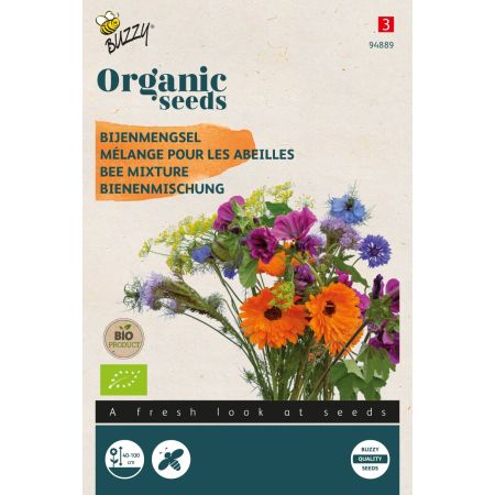 Bee-Friendly Wildflower Mix (Organic) - Buzzy Organic Bloemenmengsel Bijen (BIO)