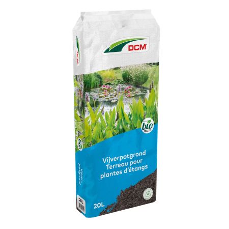 DCM Pond Potting Soil 20L - The perfect potting soil for all your pond plants