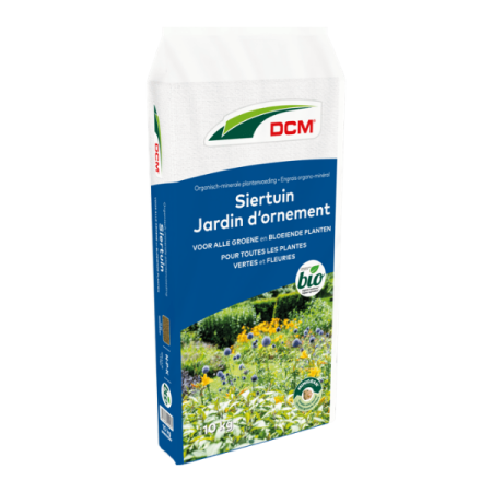 DCM Ornamental Garden Fertiliser 10 kg – 125 m² 